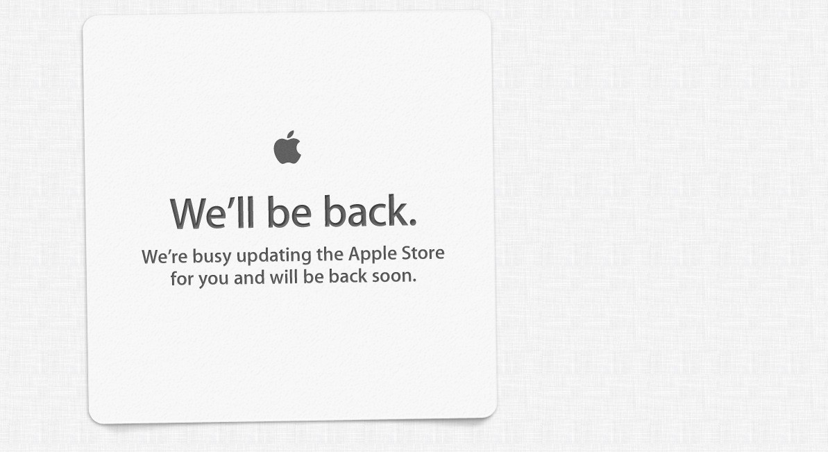 La Apple Store online ya está cerrada