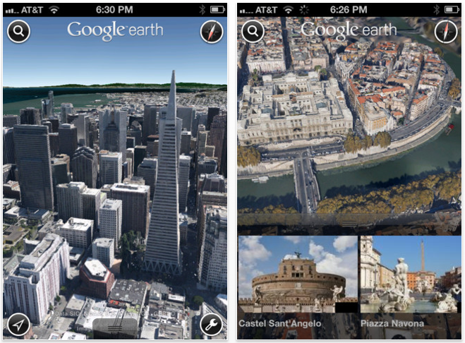 Google Earth para iOS, ahora con una guía turística incorporada y ciudades en 3D