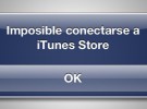 Fallo de conectividad en la iTunes Store para iOS en varios países