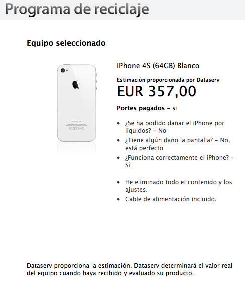 El iPhone 5 se acerca, Apple compra iPhone para su reciclaje