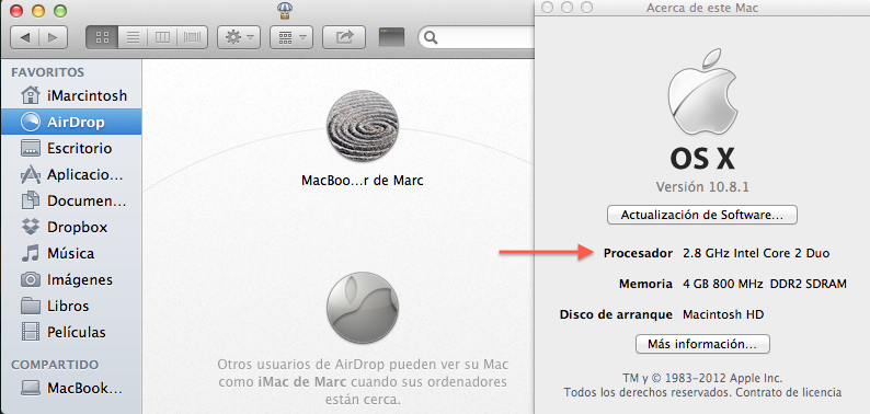 Habilita AirDrop en Macs no compatibles