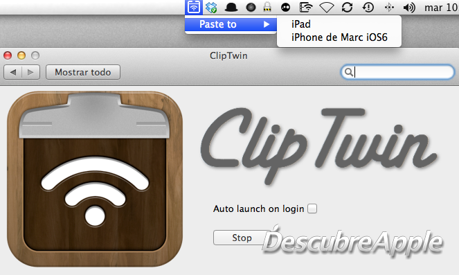 Copia y pega entre iPhones, iPads y Macs con ClipTwin