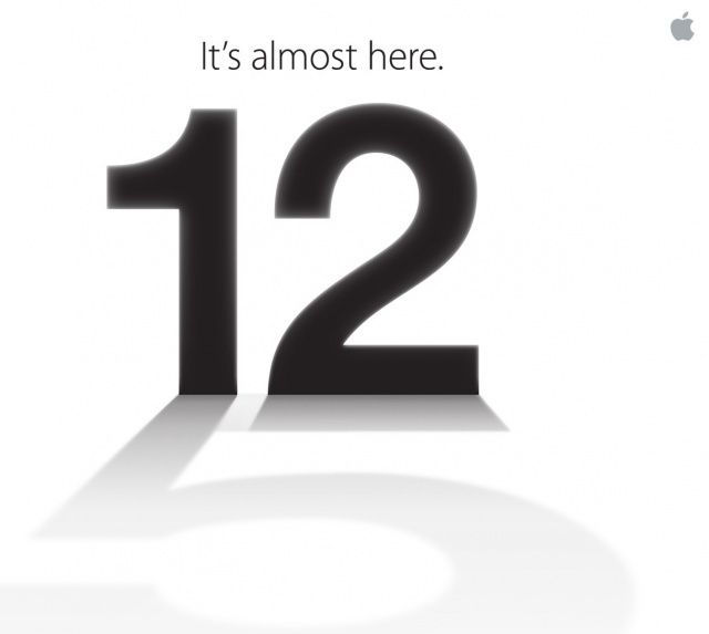 Próxima Keynote de Apple el 12 de Septiembre. ¡iPhone 5 a la vista!