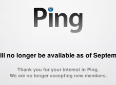 Ping desaparecerá el 30 de septiembre