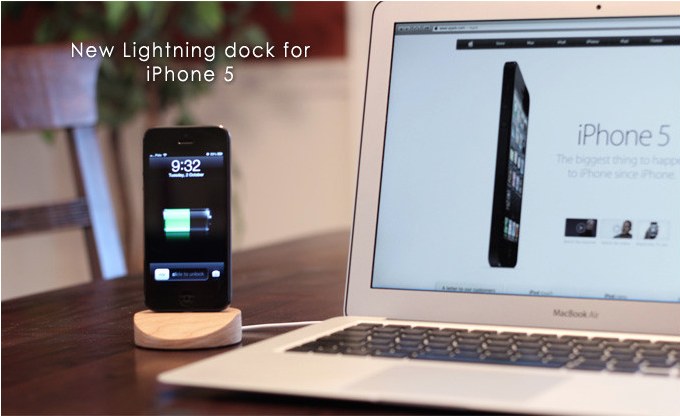 The Lightning Dock, el primer dock para el nuevo iPhone 5