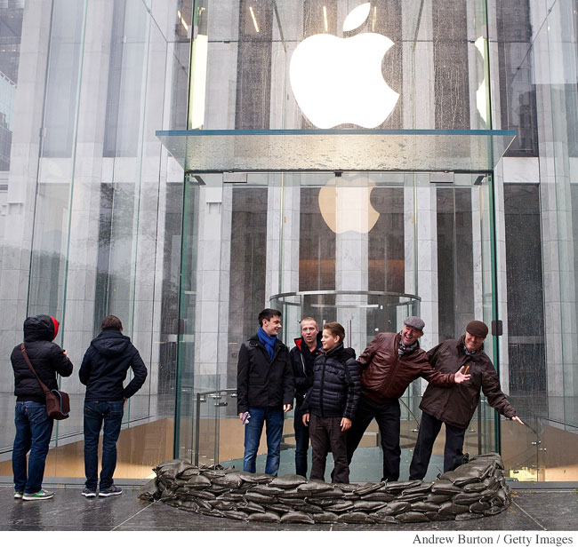 Las Apple Store de Nueva York en el ojo del huracán