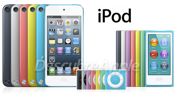 Ya podemos comprar los nuevos iPods