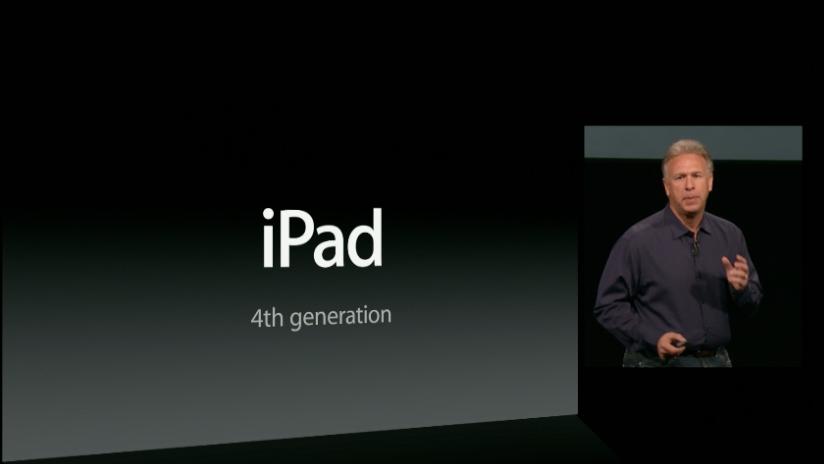 Además del iPad mini, Apple presenta el iPad de 4 generación