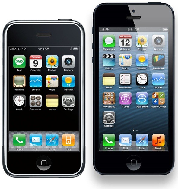 iPhone 5: el smartphone de 2013 con interfaz de 2007