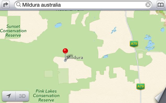 Apple busca a un especialista en mapas locales en Australia