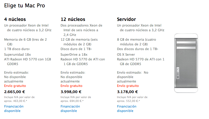 El Mac Pro ya no se vende en territorio europeo