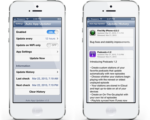 Auto App Updater, actualiza automáticamente tus aplicaciones en iOS