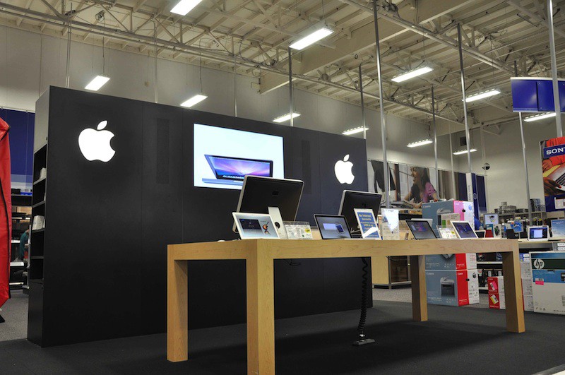 Samsung imita el concepto de las Apple Shop en las grandes superficies