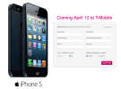 Apple modifica el iPhone 5 exclusivamente para T-Mobile