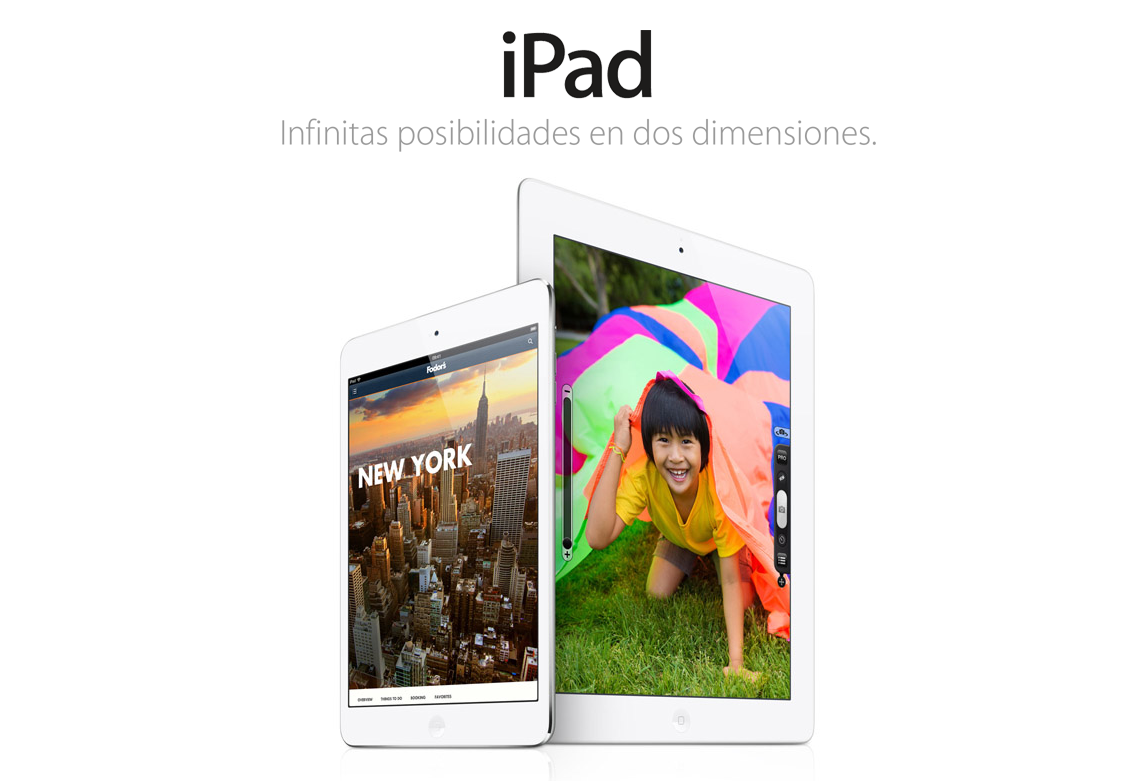 Apple lanza una nueva campaña publicitaria para el iPad