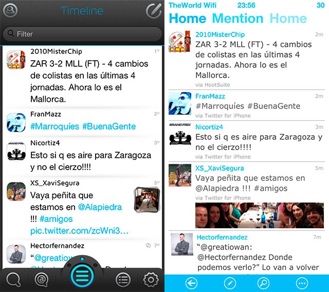 Dos nuevos clientes de Twitter para iPhone