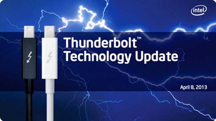 Thunderbolt aumenta su ancho de banda a 20Gb por segundo. ¿Resurrección de un muerto prematuro?