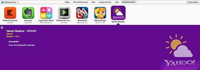 Cómo actualizar las aplicaciones con iTunes en su última versión