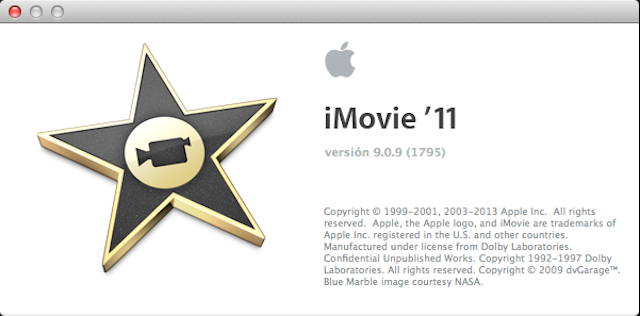 iMovie se actualiza a su versión 9.0.9