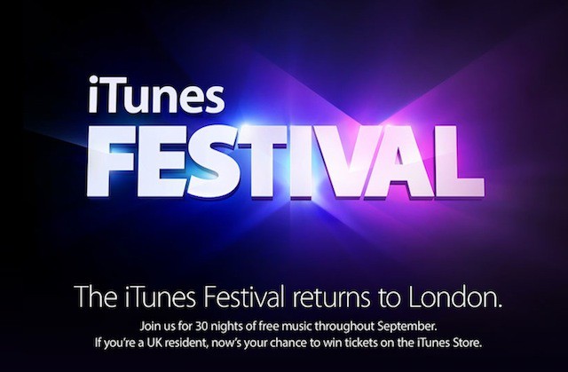 Apple presenta el iTunes Festival 2013