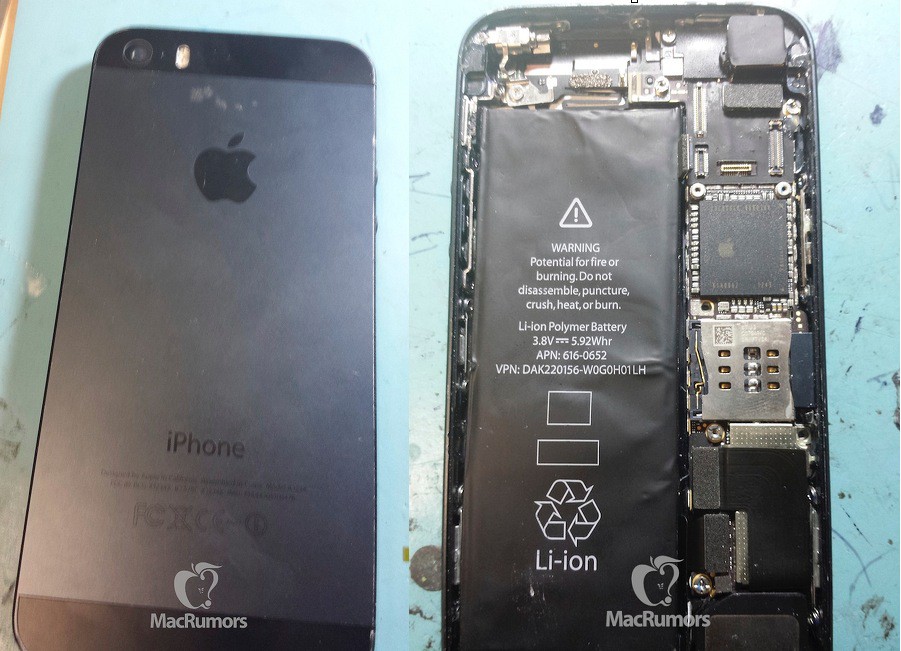 Un rápido vistazo al próximo iPhone 5S