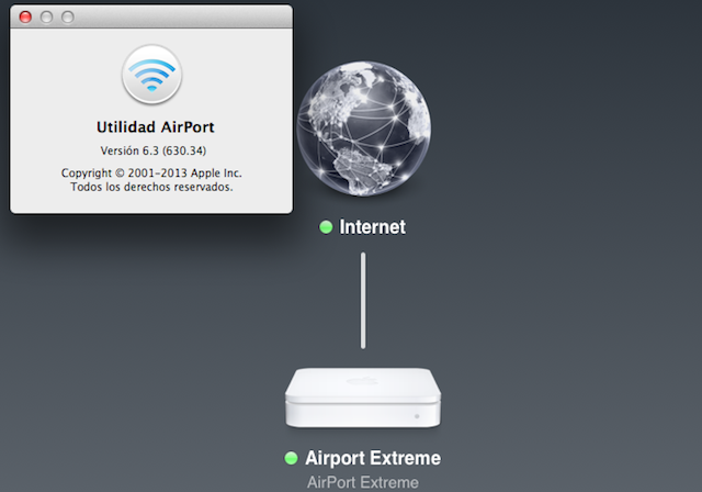 Actualización del firmware y de la Utilidad Airport para dar soporte a las nuevas estaciones presentadas en la WWDC 2013