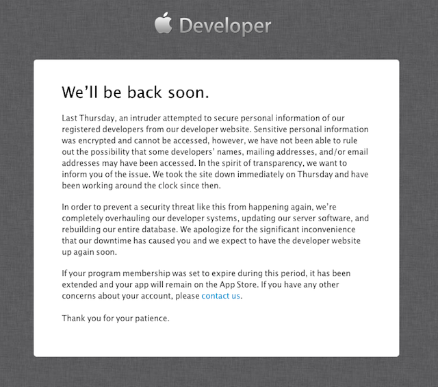 Apple developer 2
