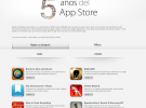 10 apps de Regalo para Celebrar los 5 Años de la App Store
