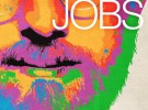 Así es el lisérgico y colorido cartel de la película Jobs, protagonizada por Ashton Kutcher