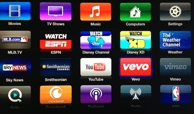 Nuevos canales para el Apple TV