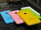 Imágenes ficticias de un iPhone 5C en rosa y amarillo-naranja
