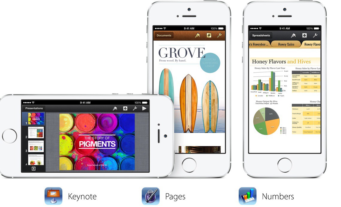 iWork y iLife para iOS gratis con iOS 7