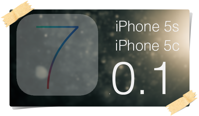 iOS 7.0.1, una actualización sólo para el iPhone 5S y el iPhone 5C