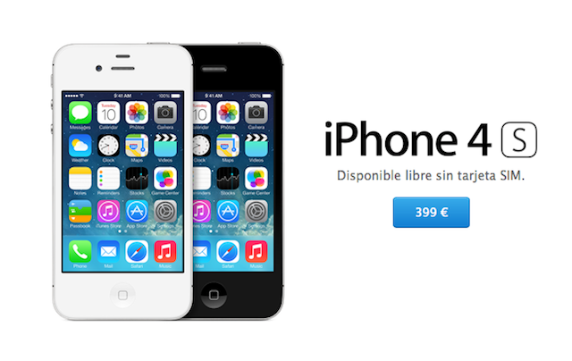 En España Apple sólo vende oficialmente el iPhone 4S… Bienvenidos a 2011