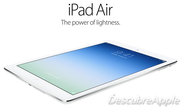 iPad Air, la nuevo tablet de Apple