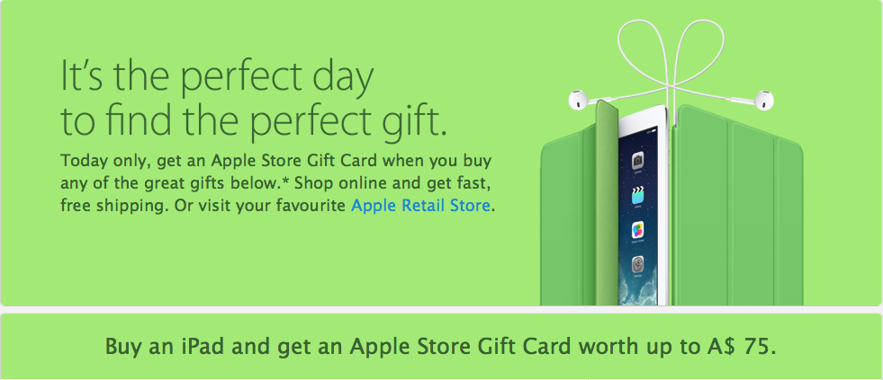 El Black Friday llega a las Apple Store cambiando descuentos por tarjetas regalo