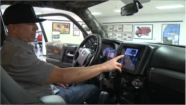 Controlando un Toyota 4 Runner con un iPad