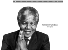 Mandela, aún en el recuerdo de Apple
