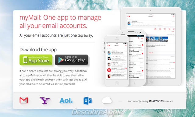 myMail un nuevo y gran gestor de correos para iOS