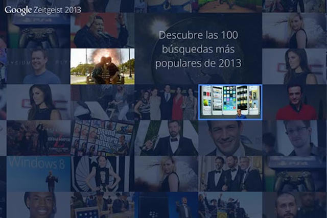 Las novedades de Apple, entre los más buscados en Google en 2013