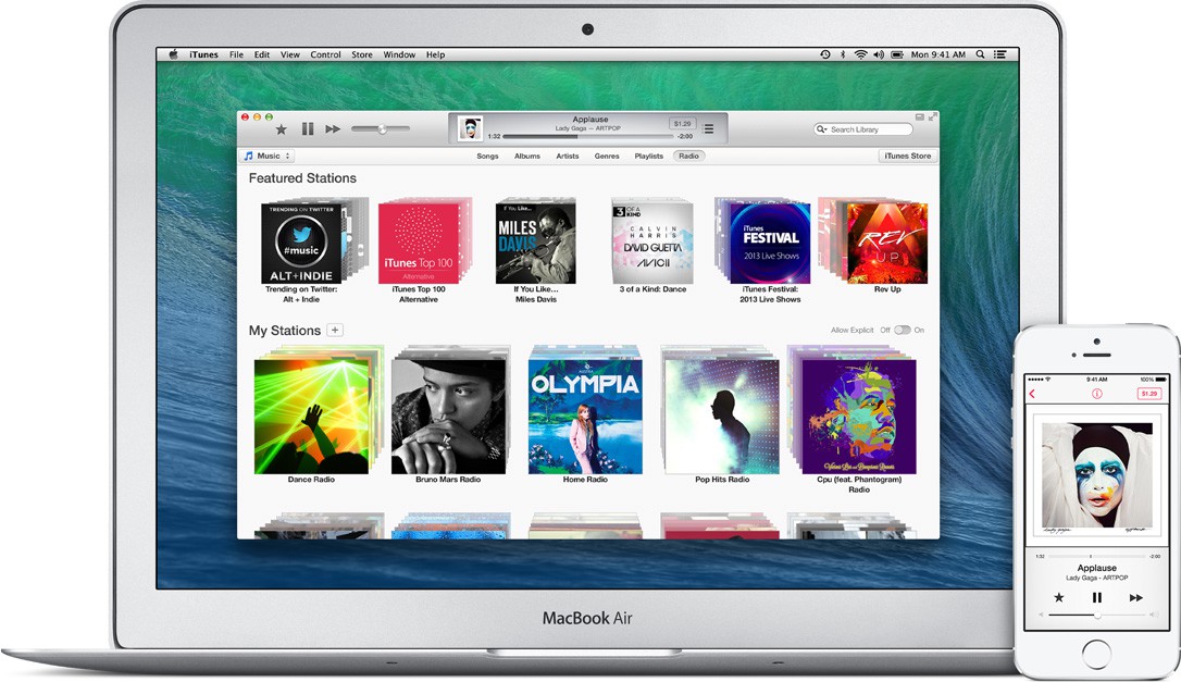 iTunes se actualiza a la versión 11.1.5