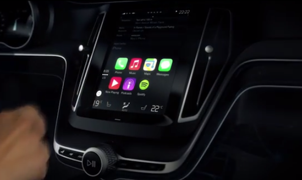 Volvo nos muestra CarPlay de Apple en su próximo SUV XC90