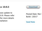 Ya está disponible la Segunda Beta de OS X 10.9.3