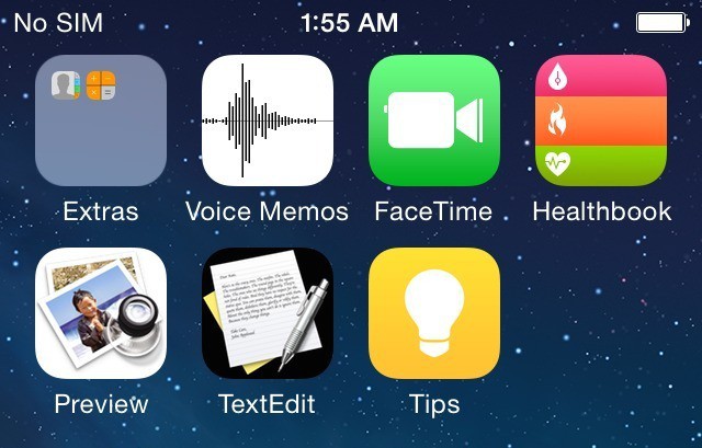 Más pistas sobre iOS 8: Healthbook se une a TextEdit y Vista Previa