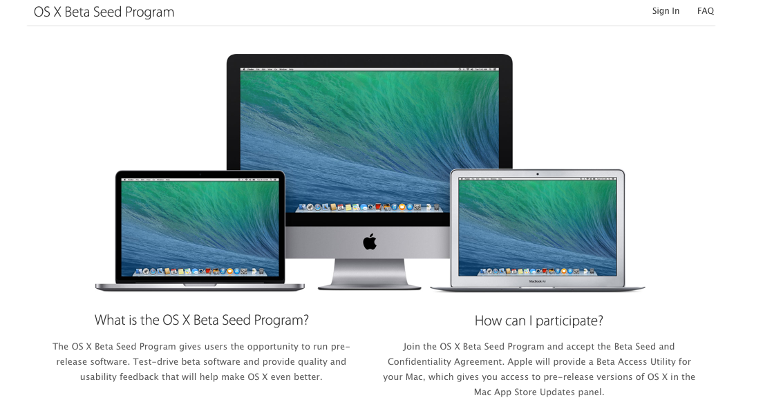 Apple abre a todo el mundo el acceso a su programa de Betas de OS X