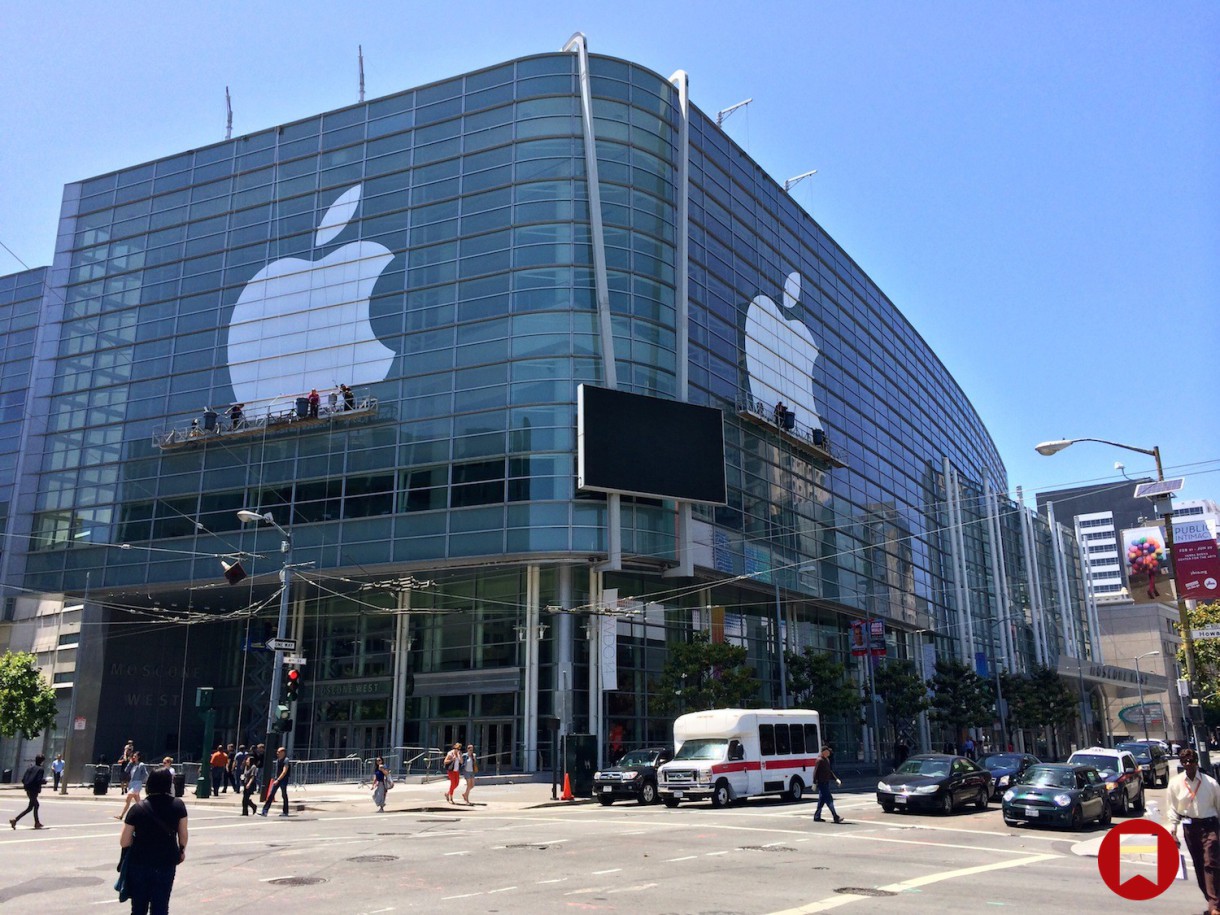 Así luce el Moscone Center para recibir la WWDC 2014