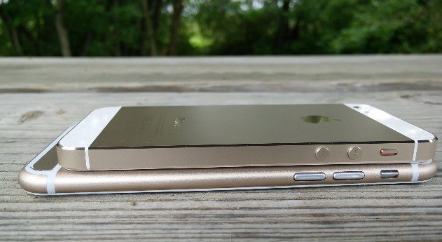 Comparativa en vídeo 4K del iPhone 6 dorado con los principales smartphones Android