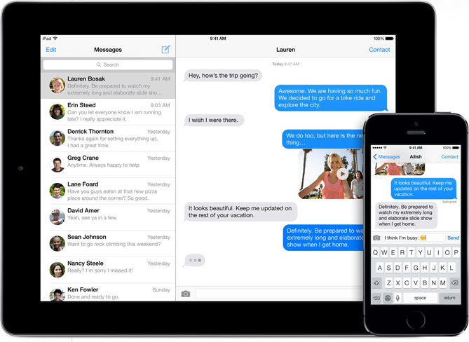 La actualización iOS 7.1.2 traería la solución para los problemas de iMessage