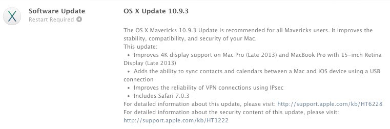 Ya podemos descargar OS X 10.9.3