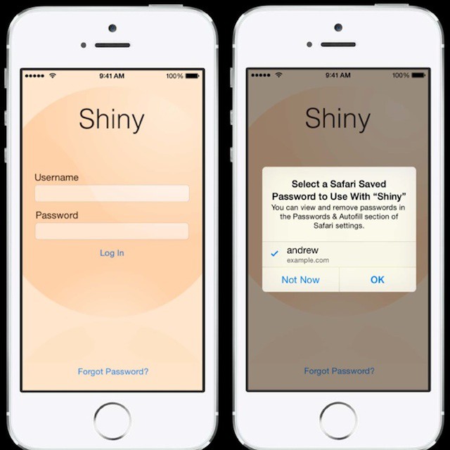 Con iOS 8 podremos autentificarnos en aplicaciones usando las contraseñas guardas en Safari